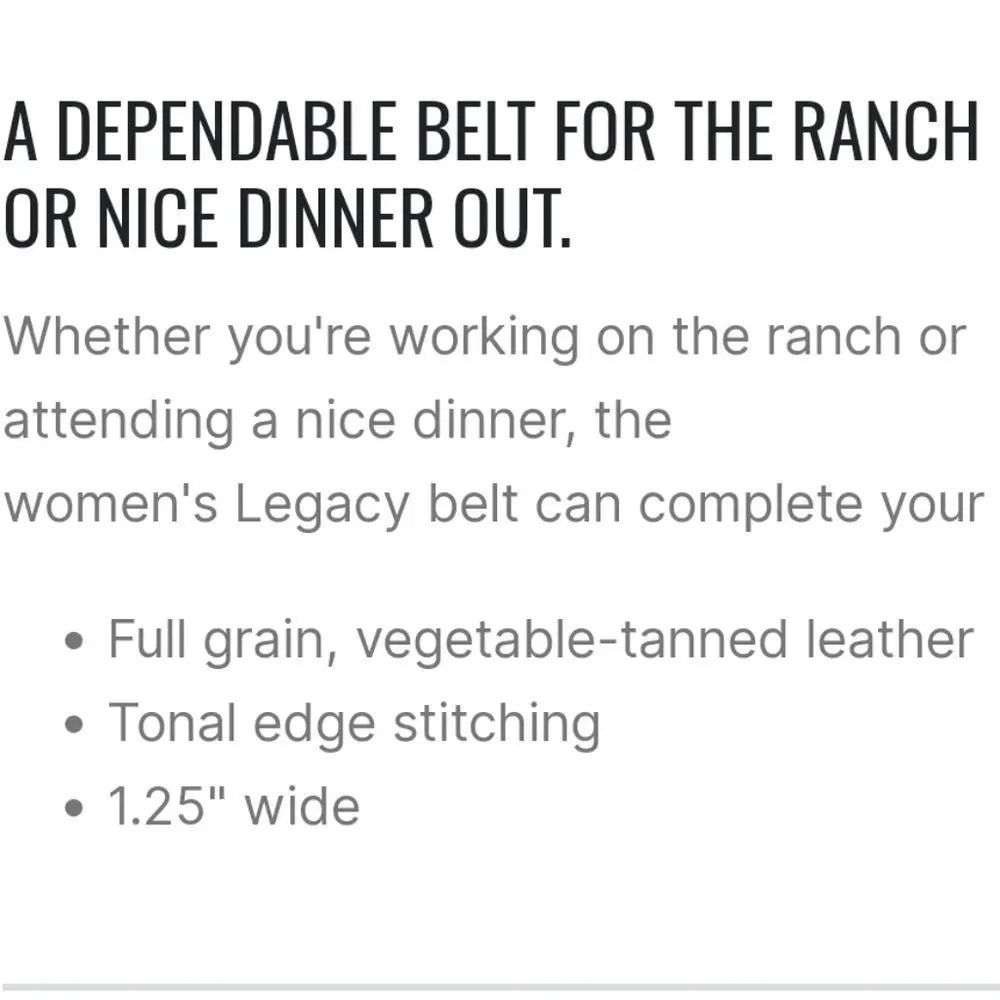 Carhartt Legacy‎ Belt- Tan
